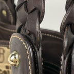 Gucci Handbag Horsebit Canvas Brown — view 4