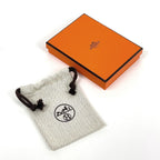 Hermes Mini Maillon PM Necklace Palladium Plated Silver Rose Kander — view 6