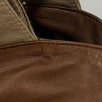 Loewe Nappa Aire Handbag Anagram Leather Gold — view 5