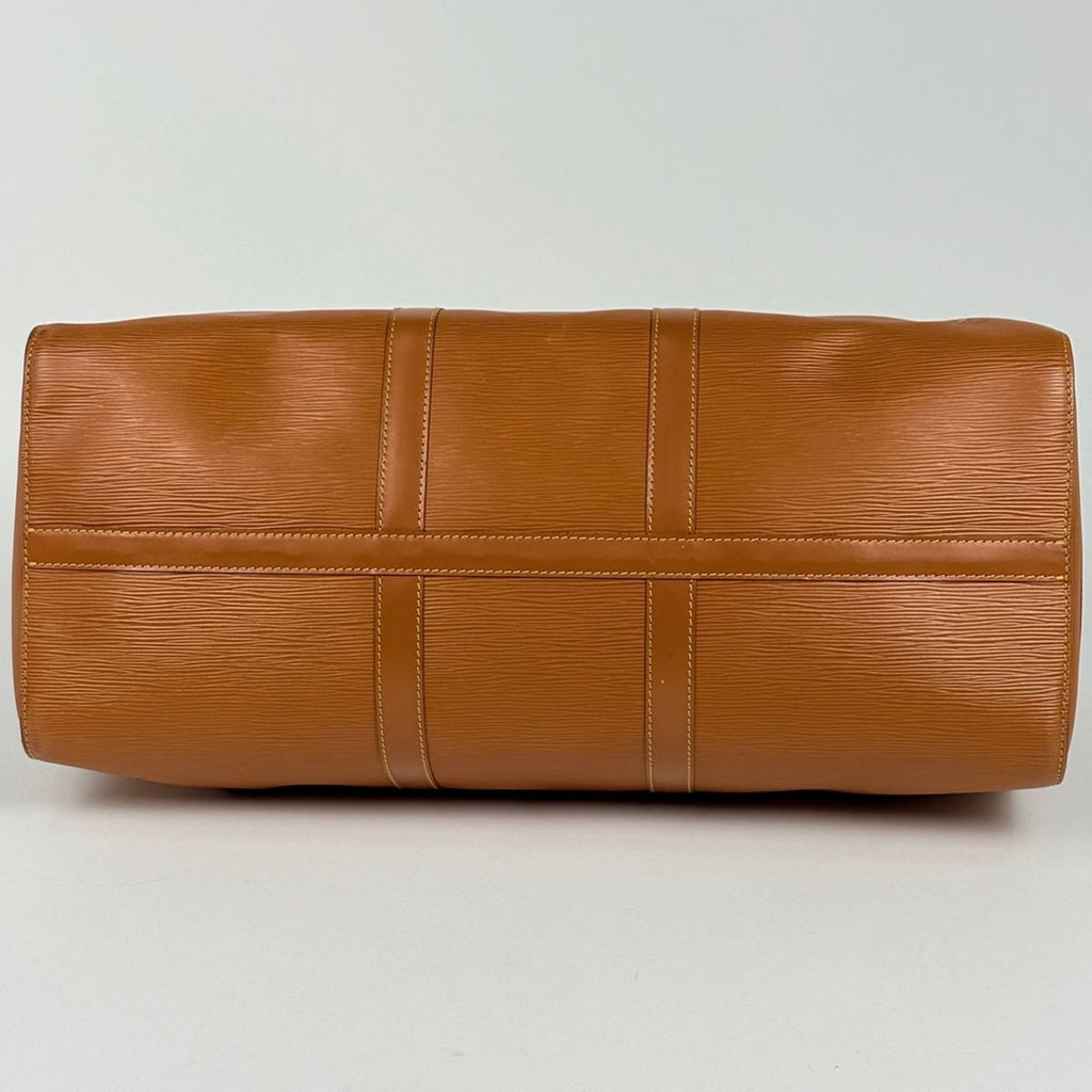 Louis Vuitton Keepall 50 Boston Bag Epi Cipango Gold — view 2