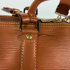 Louis Vuitton Keepall 50 Boston Bag Epi Cipango Gold — view 6