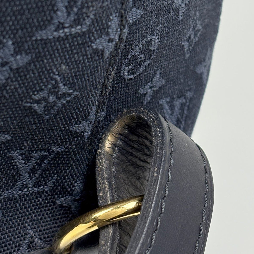 Louis Vuitton Montsouris GM Backpack Monogram Mini Blue — view 7