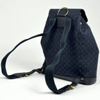 Louis Vuitton Montsouris GM Backpack Monogram Mini Blue — view 2
