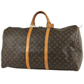 Louis Vuitton Keepall 60 Boston Bag Monogram Brown