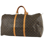 Louis Vuitton Keepall 60 Boston Bag Monogram Brown