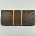 Louis Vuitton Keepall 60 Boston Bag Monogram Brown — view 2