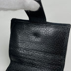 Gucci Bifold Wallet GG Pattern Canvas Black — view 5