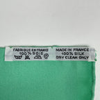 Hermes Carre 90 Feria de Sevilla Scarf Seville Holiday Silk Green Blue — view 2