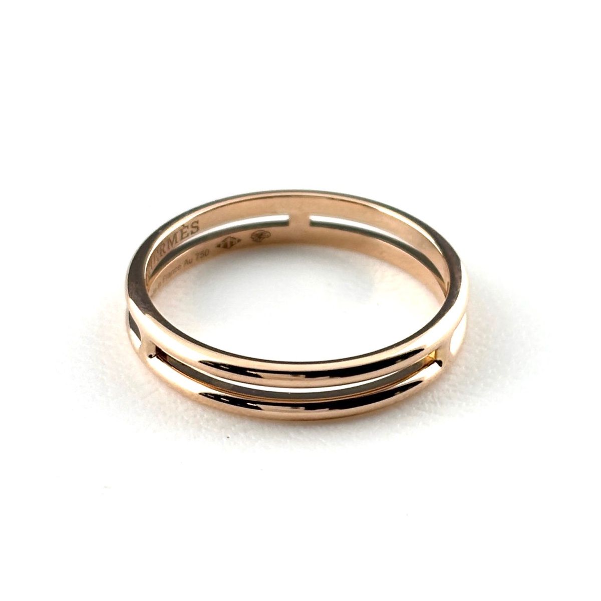 Hermes Arianne Ring PG Pink Gold — view 3