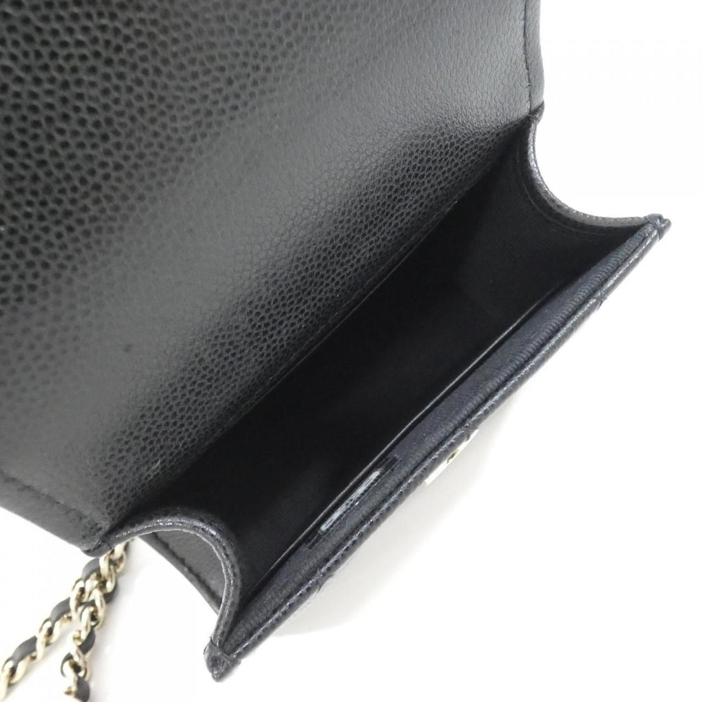 Chanel Chain Clutch Black — view 8