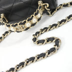 Chanel Chain Clutch Black — view 7