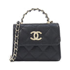 Chanel Chain Clutch Black