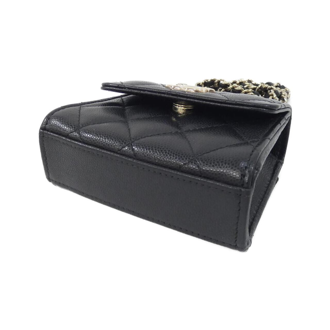 Chanel Chain Clutch Black — view 3