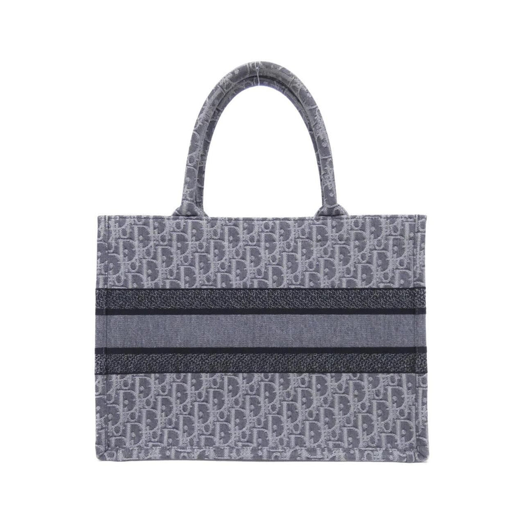 Dior Denim Oblique Book Tote Bag — view 2