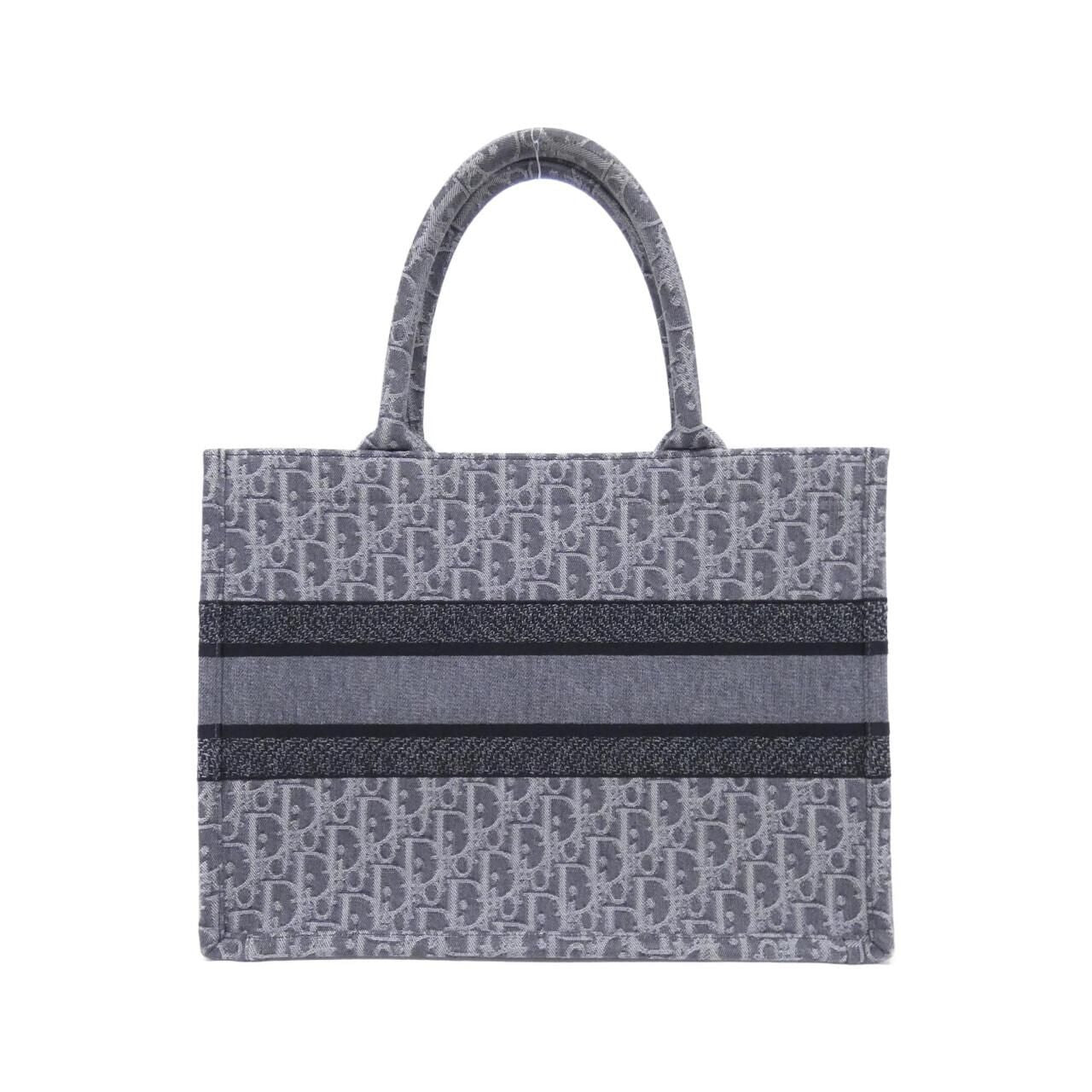 Dior Denim Oblique Book Tote Bag — view 2
