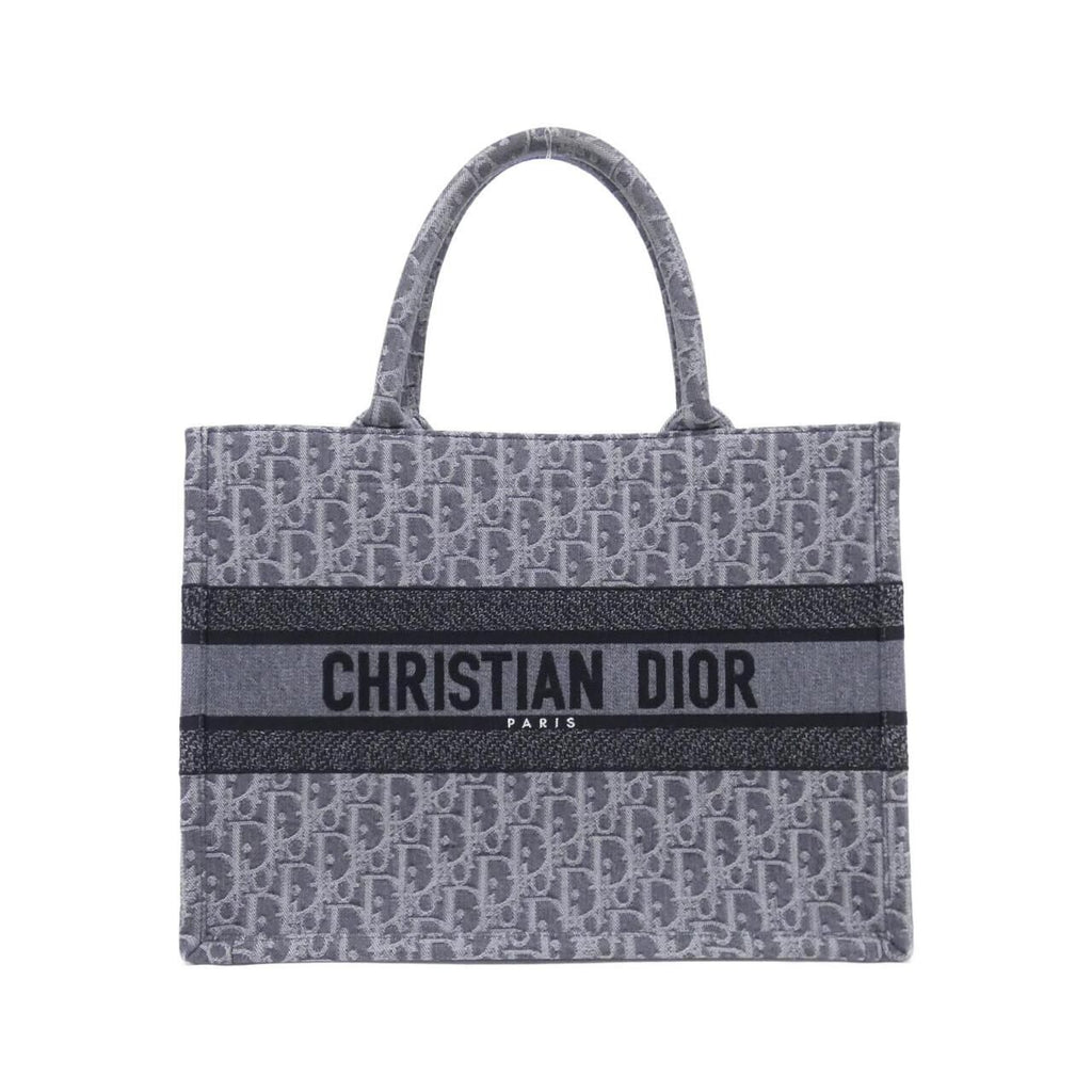 Dior Denim Oblique Book Tote Bag