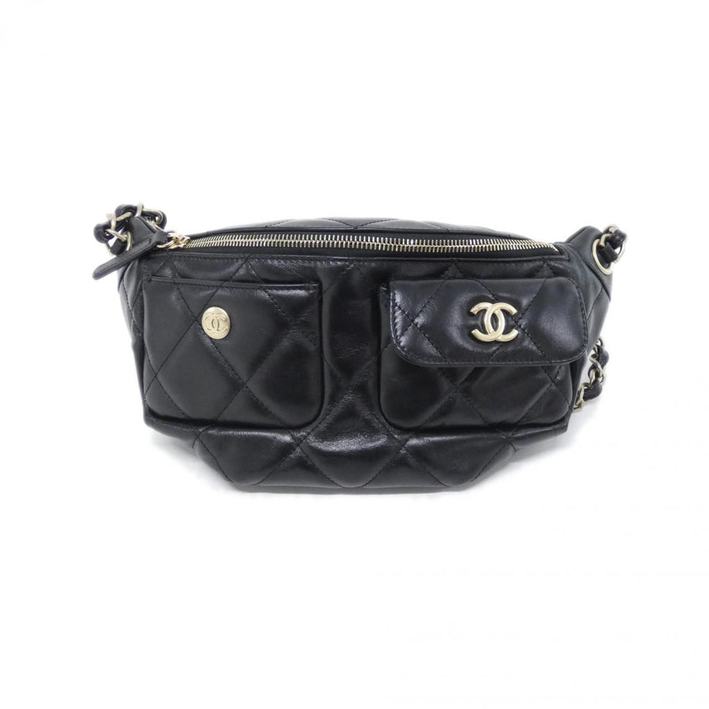 Chanel Waist Bag Belt Bag Black