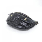 Chanel Waist Bag Belt Bag Black — view 3