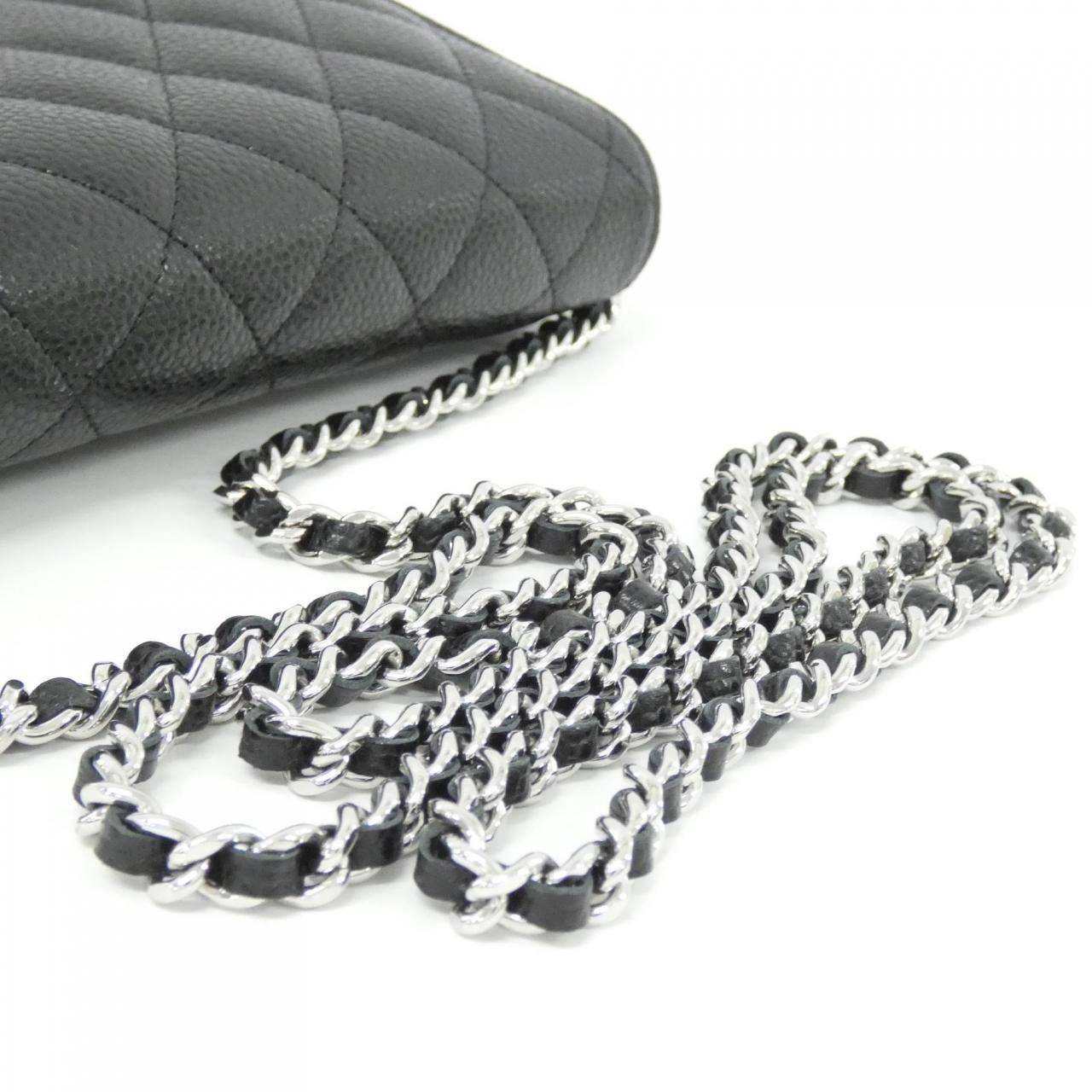 Chanel Timeless Classic Line Chain Wallet Shoulder Bag — view 5