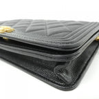 Chanel Boy Line Chain Wallet Shoulder Bag — view 3