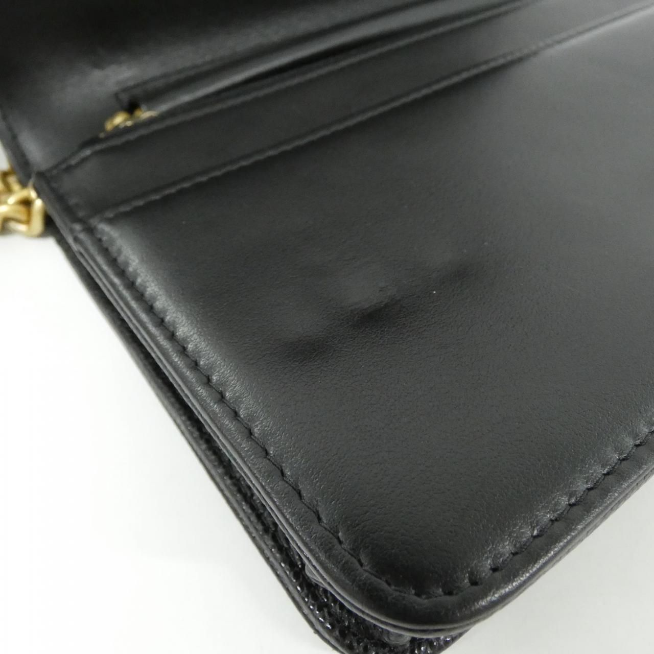 Chanel Boy Line Chain Wallet Shoulder Bag — view 8