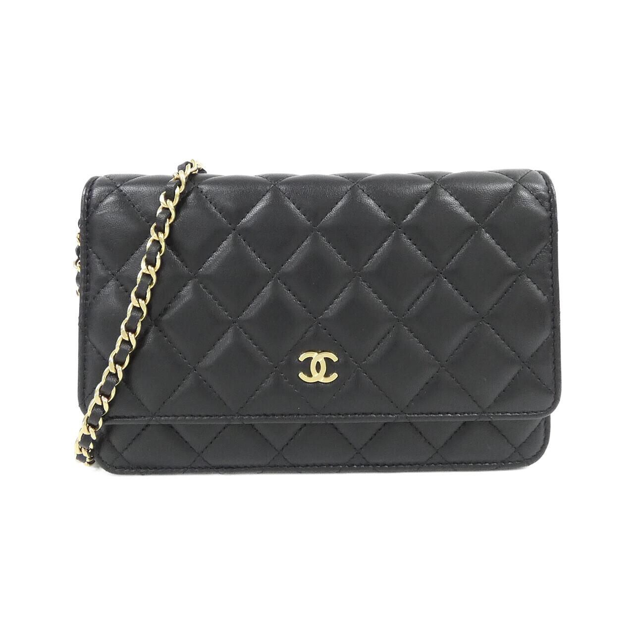 Chanel Timeless Classic Line Chain Wallet Shoulder Bag