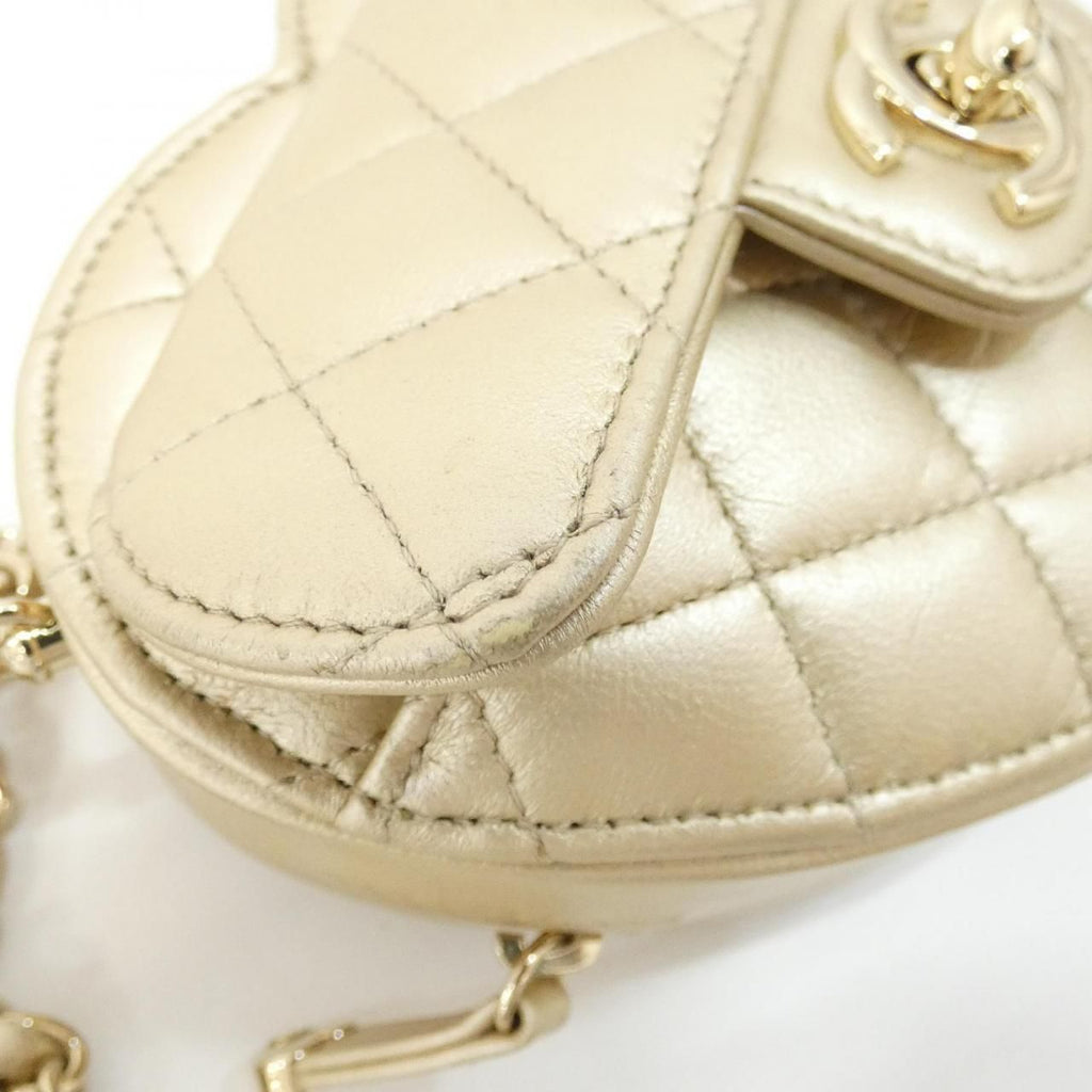 Chanel Shoulder Bag Gold — view 4