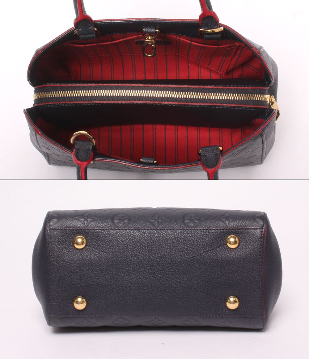 Louis Vuitton 2-Way Shoulder Bag Crossbody Montaigne BB Monogram Empreinte — view 3
