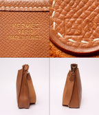 Hermes Shoulder Bag Crossbody Gold Evelyne I GM — view 4
