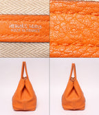 Hermes Tote Bag Silver Garden Party MM — view 4