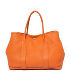 Hermes Tote Bag Silver Garden Party MM