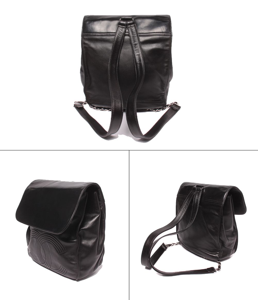 Chanel Backpack Mini Chain Silver — view 2