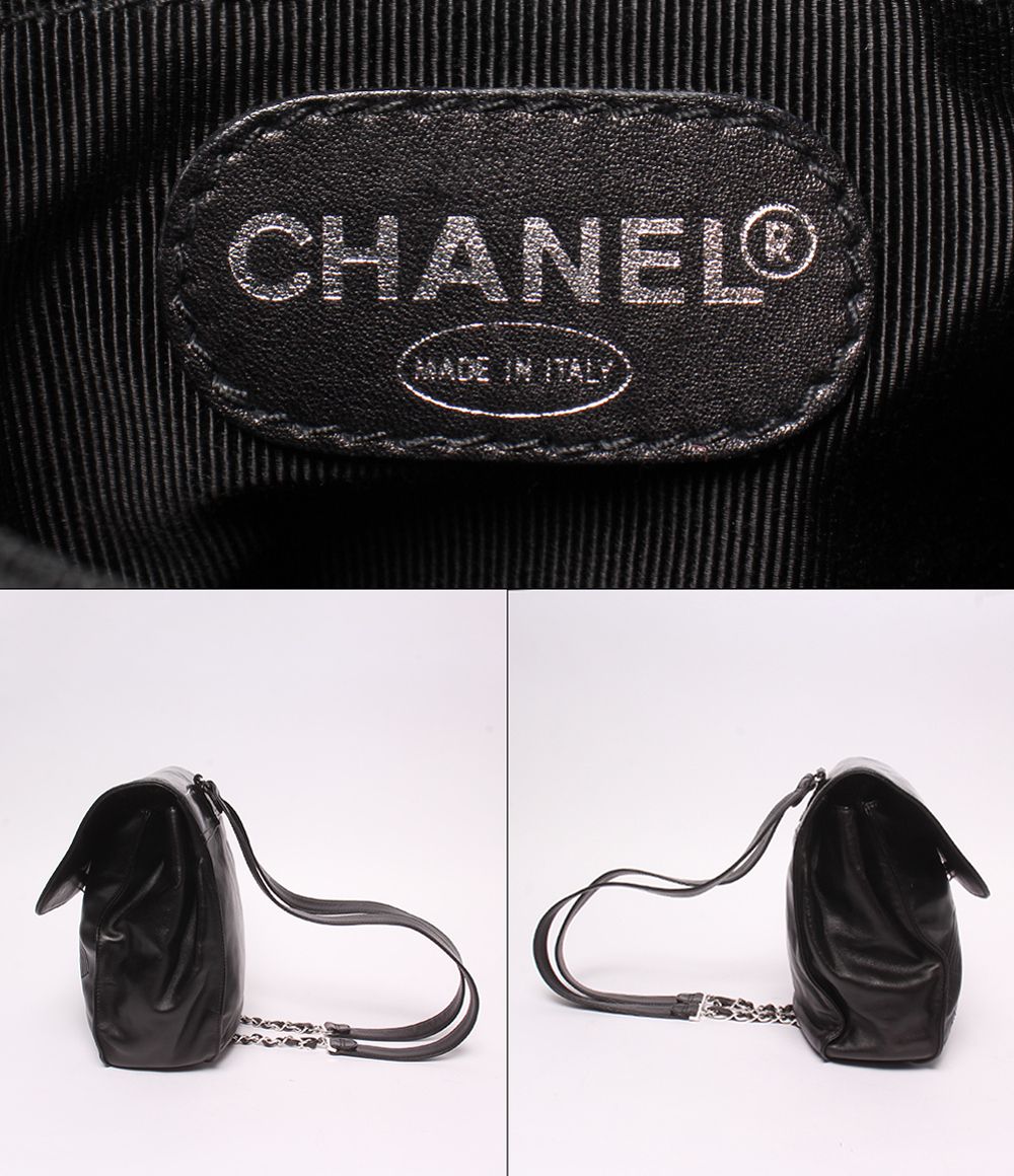 Chanel Backpack Mini Chain Silver — view 4