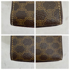 Celine Macadam Handbag Vintage Turnlock Brown — view 6