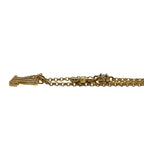 Louis Vuitton Necklace LV Gold Rhinestone Layering Style — view 3