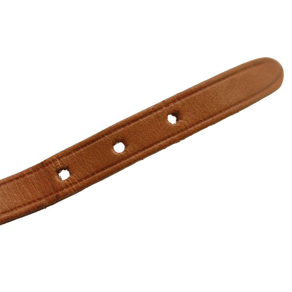 Hermes Bracelet Hapi 3 Leather Brown Silver Belt Type Simple — view 6
