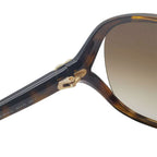 Gucci Sunglasses Lovely Brown S Tortoiseshell Pattern GG Eyewear — view 5