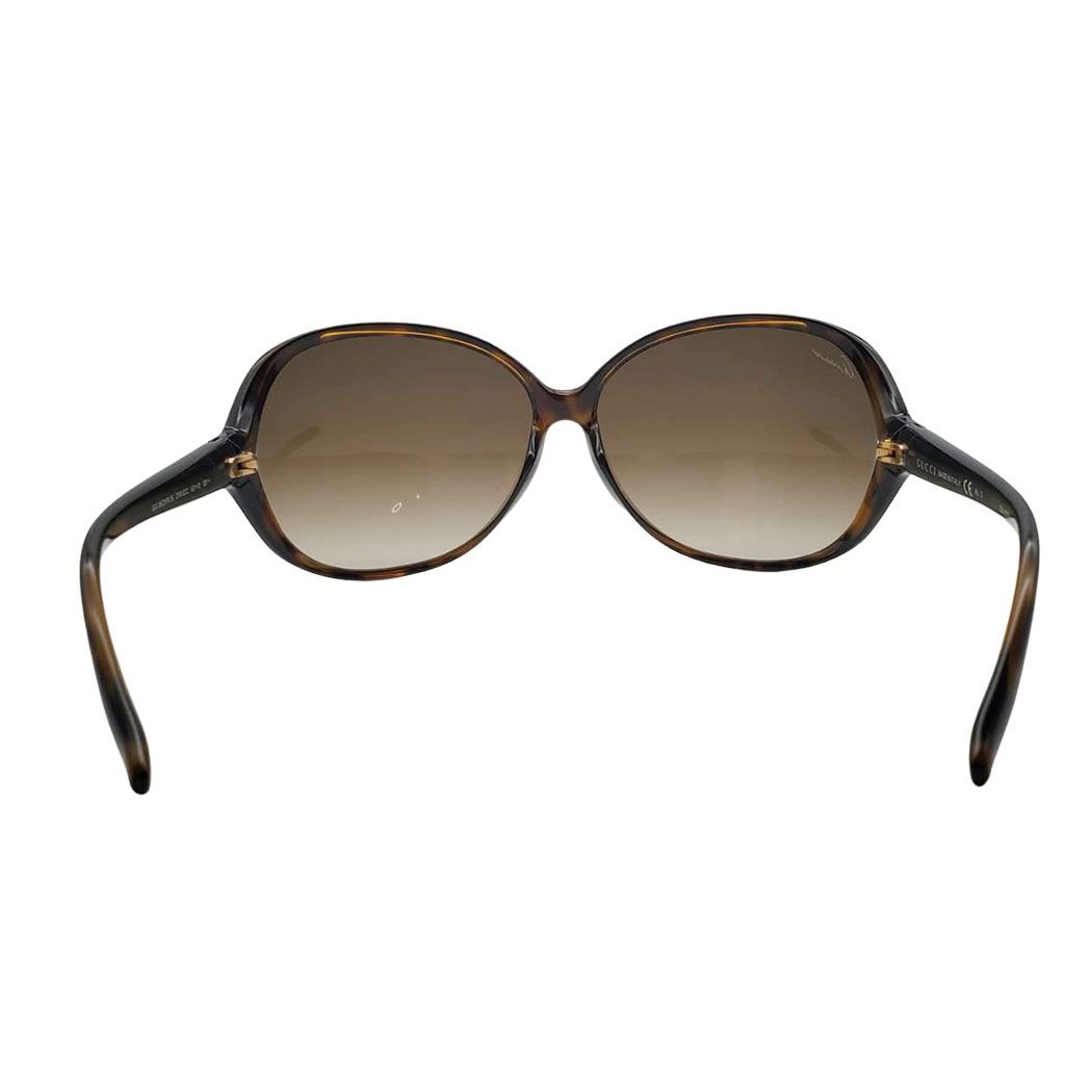 Gucci Sunglasses Lovely Brown S Tortoiseshell Pattern GG Eyewear — view 4
