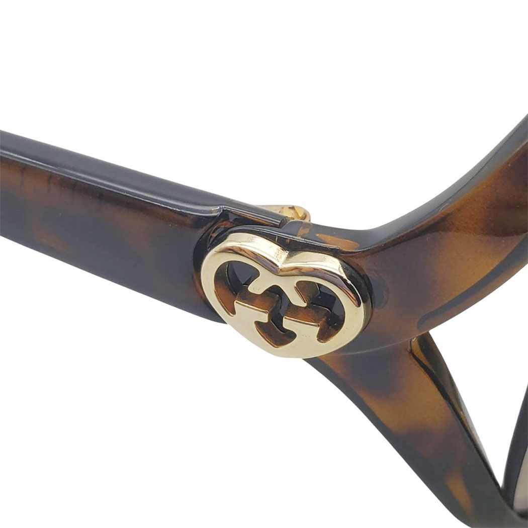 Gucci Sunglasses Lovely Brown S Tortoiseshell Pattern GG Eyewear — view 7