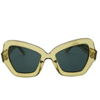 Celine Sunglasses Yellow Clear Skeleton Unique Eyewear — view 2