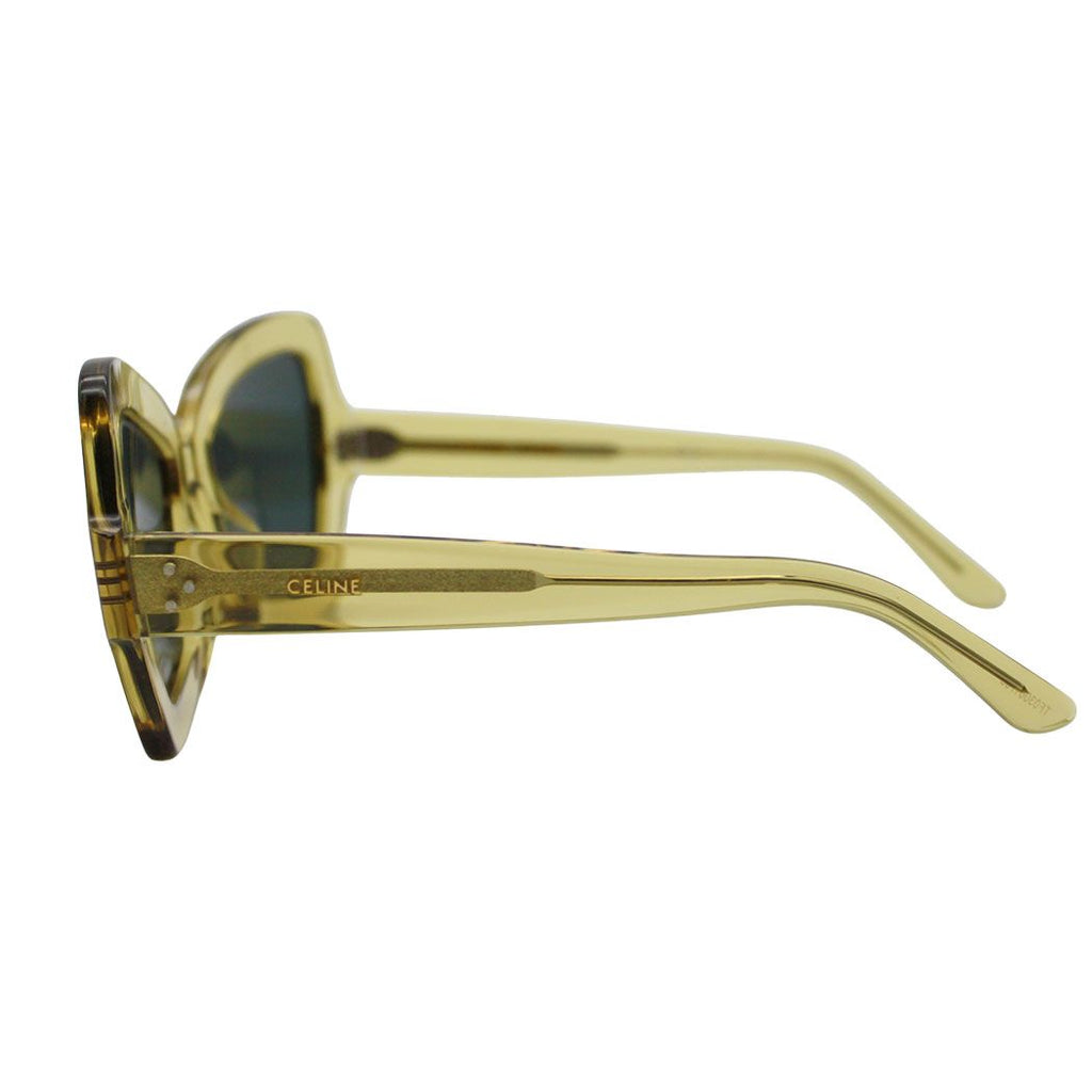 Celine Sunglasses Yellow Clear Skeleton Unique Eyewear — view 3