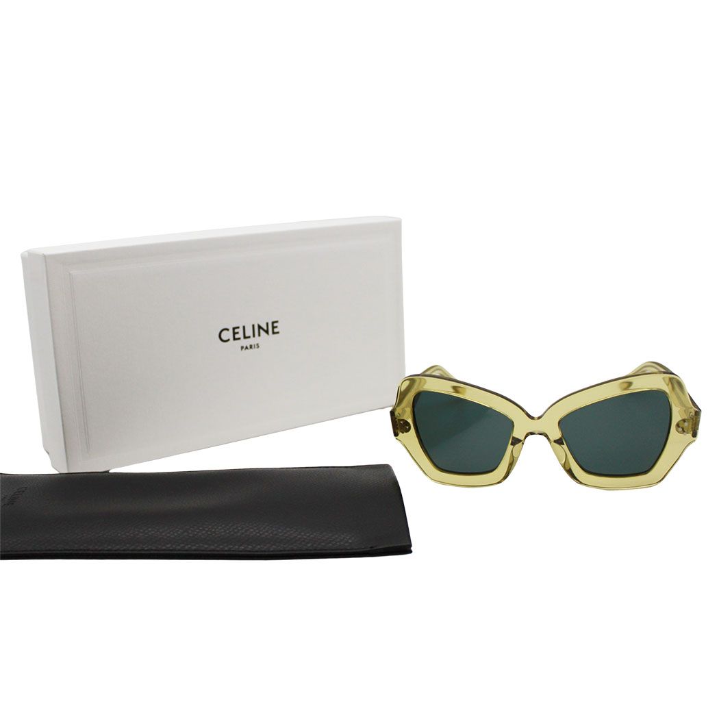 Celine Sunglasses Yellow Clear Skeleton Unique Eyewear — view 8
