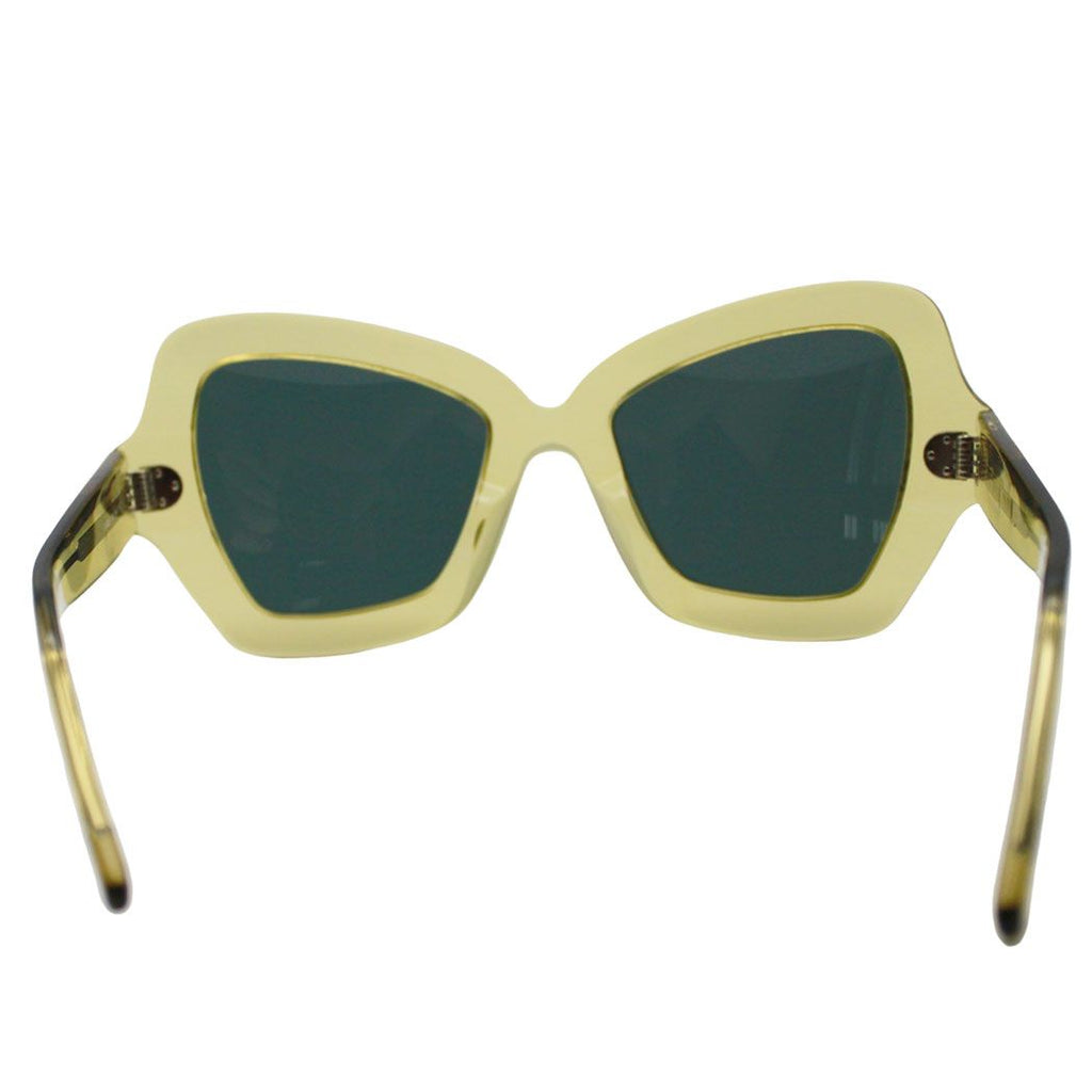 Celine Sunglasses Yellow Clear Skeleton Unique Eyewear — view 4
