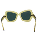 Celine Sunglasses Yellow Clear Skeleton Unique Eyewear — view 4