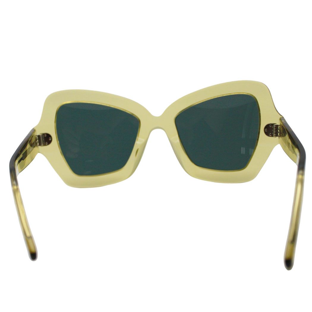 Celine Sunglasses Yellow Clear Skeleton Unique Eyewear — view 4