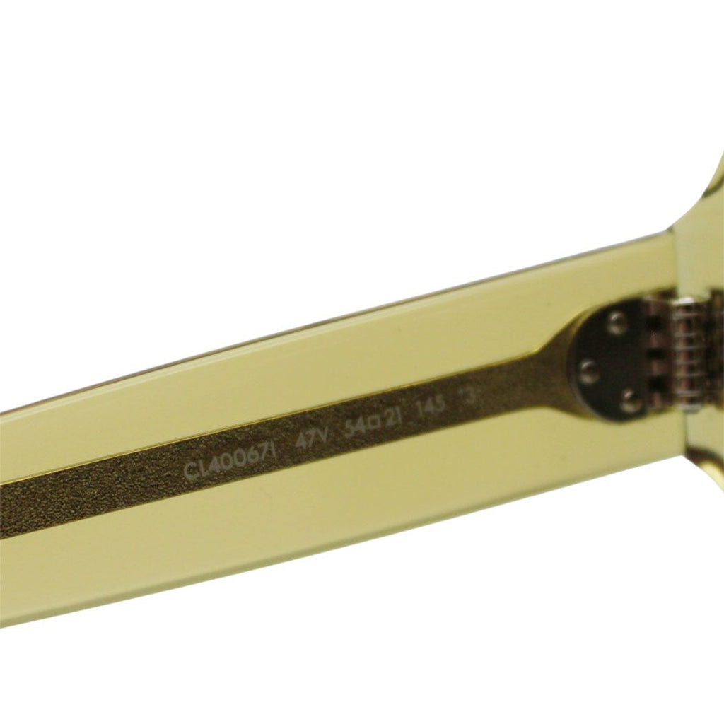 Celine Sunglasses Yellow Clear Skeleton Unique Eyewear — view 7