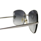 Louis Vuitton Sunglasses Metal Acetate Lily Teardrop Gray Adults Eyewear — view 4
