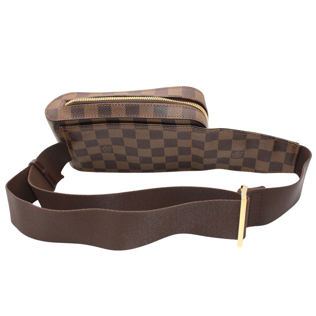 Louis Vuitton Belt Bag Damier Canvas Geronimos Ebene Brown — view 2