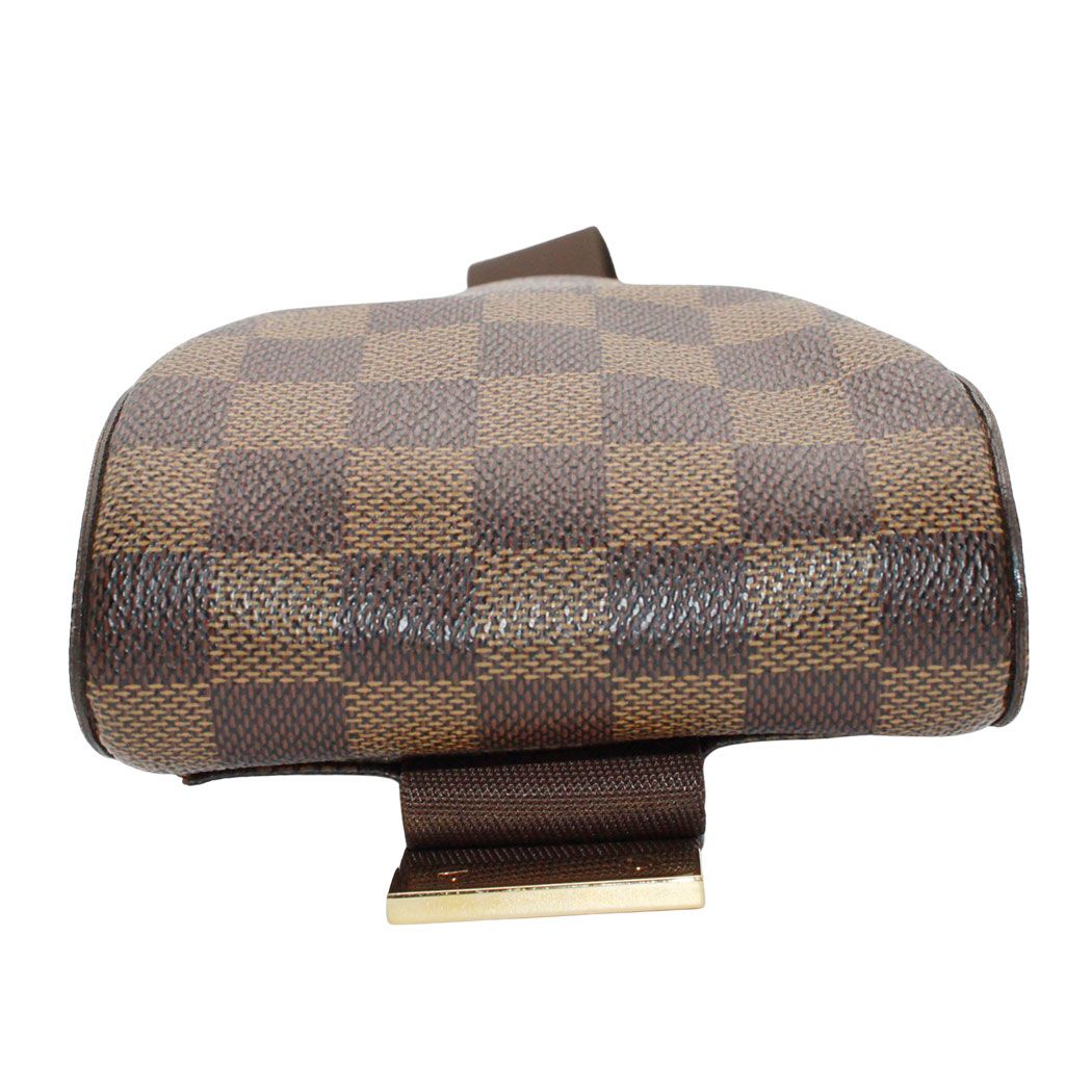 Louis Vuitton Belt Bag Damier Canvas Geronimos Ebene Brown — view 3