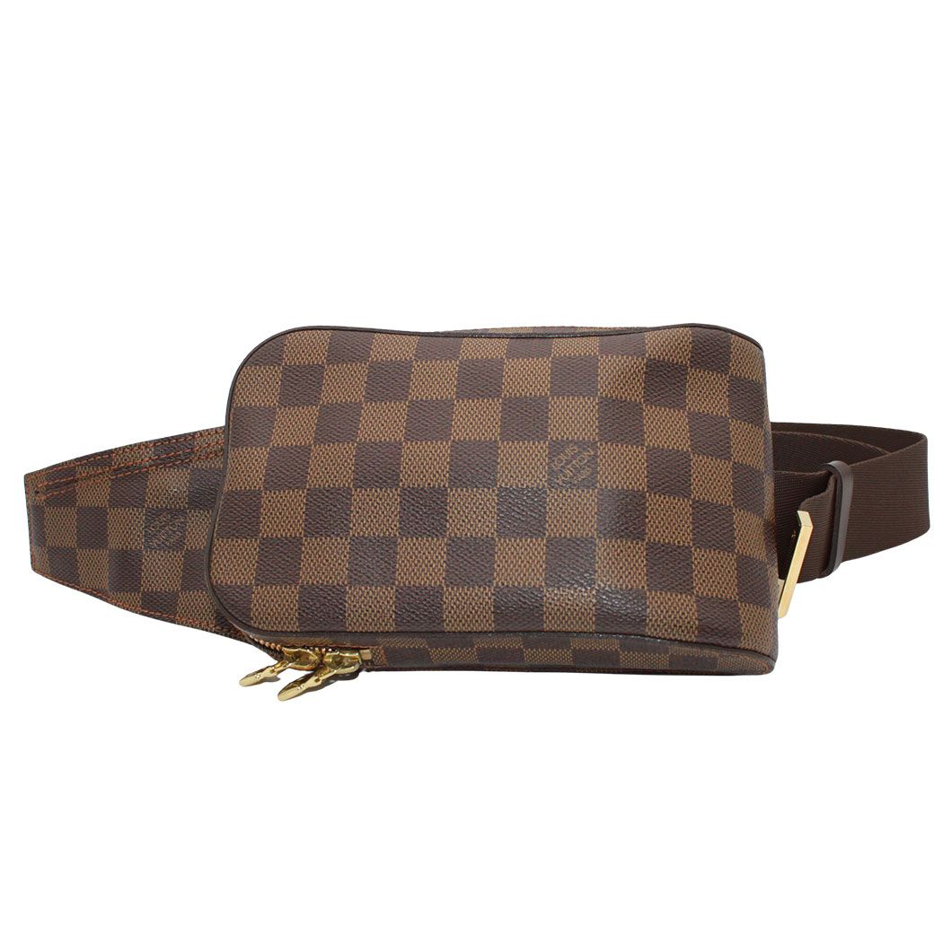 Louis Vuitton Belt Bag Damier Canvas Geronimos Ebene Brown